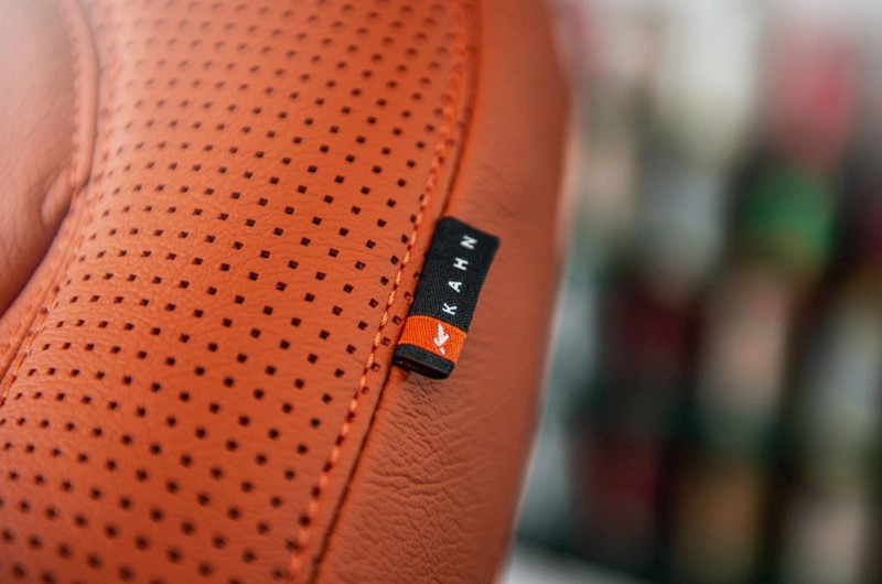 Project Kahn Comfort Leather Interior - Volcanic Orange for 2020+ Defender 110 - Image 5