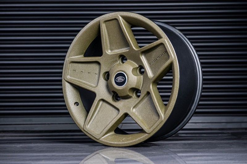 Project Kahn 20" 3D Texture Painted Mondial Retro Light Alloy Wheels for Defender 90/110 - Image 3