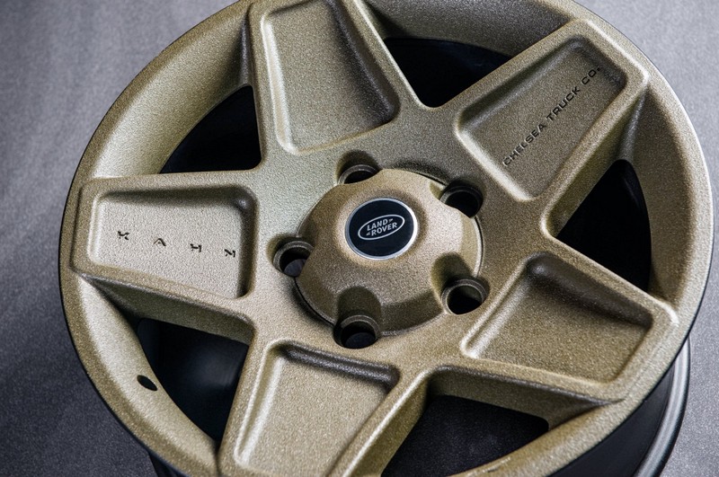 Project Kahn 20" 3D Texture Painted Mondial Retro Light Alloy Wheels for Defender 90/110 - Image 2