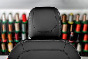 Project Kahn Comfort Leather Interior - Volcanic Black for 2020+ Defender 90 - Image 5