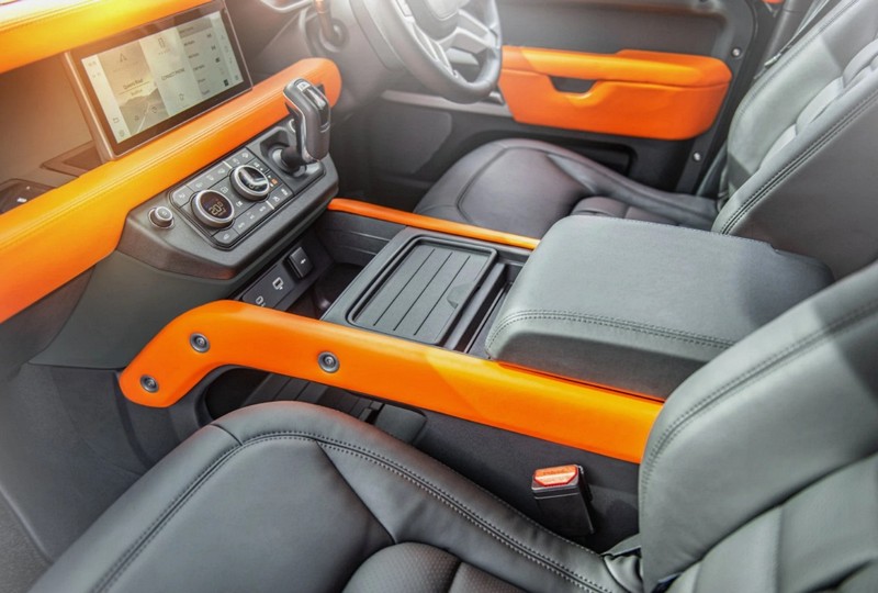 Project Kahn Environment 1: Upper, Middle & Lower Interior - Volcanic Orange for 2020+ Defender 130 - Image 6