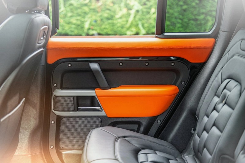 Project Kahn Environment 1: Upper, Middle & Lower Interior - Volcanic Orange for 2020+ Defender 130 - Image 5