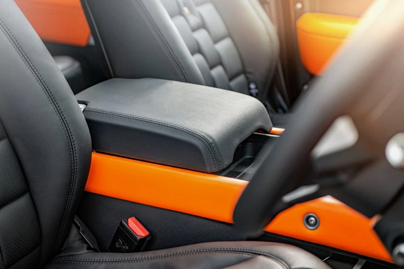 Project Kahn Environment 1: Upper, Middle & Lower Interior - Volcanic Orange for 2020+ Defender 130 - Image 4