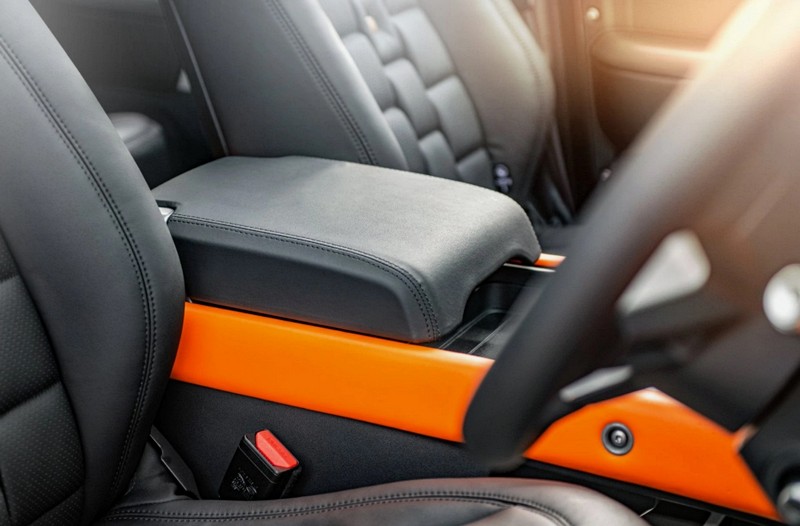 Project Kahn Environment 2: Upper & Lower Interior (Volcanic Orange) for 2020+ Defender 130 - Image 4