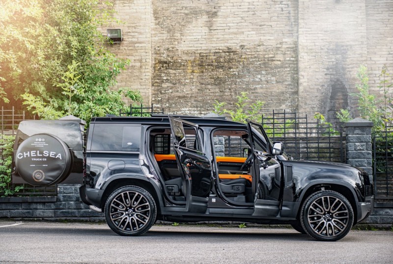 Project Kahn Environment 2: Upper & Lower Interior (Volcanic Orange) for 2020+ Defender 130 - Image 2