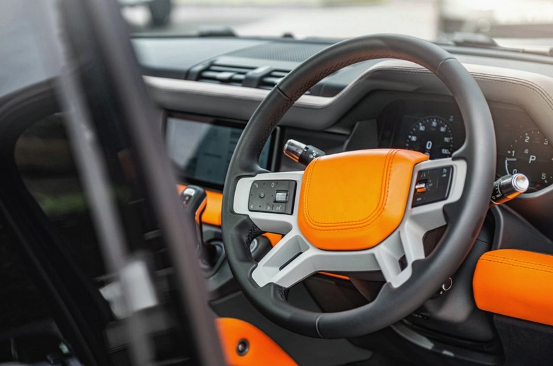 Project Kahn Environment 3: Middle & Lower Interior - Volcanic Orange for 2020+ Defender 130 - Image 6
