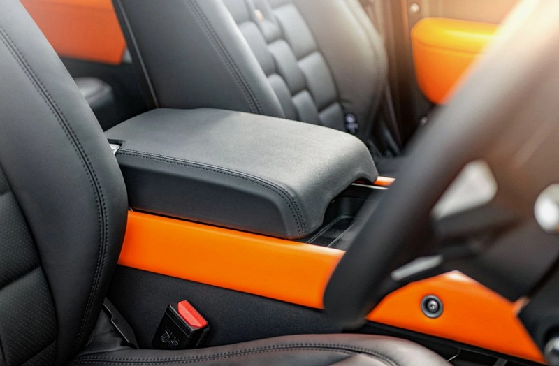 Project Kahn Environment 3: Middle & Lower Interior - Volcanic Orange for 2020+ Defender 130 - Image 3