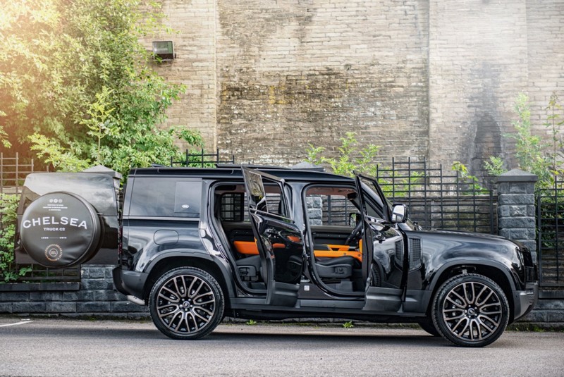 Project Kahn Environment 3: Middle & Lower Interior - Volcanic Orange for 2020+ Defender 130 - Image 2
