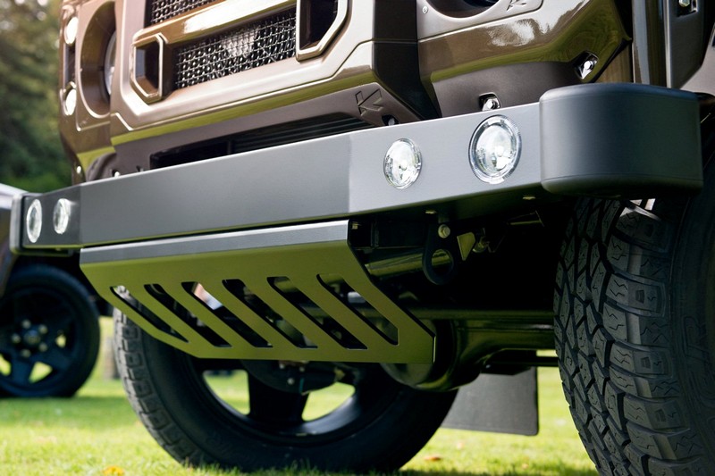 Project Kahn Front Bumper Sump Guard for Defender 90/110 - Image 2