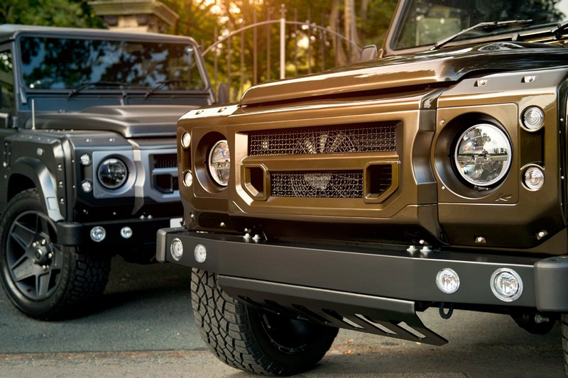 Project Kahn Front Bumper with Lights for Defender 90/110 - Image 5