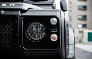 Project Kahn Headlight Covers with Mesh for Defender 90/110 - Image 4