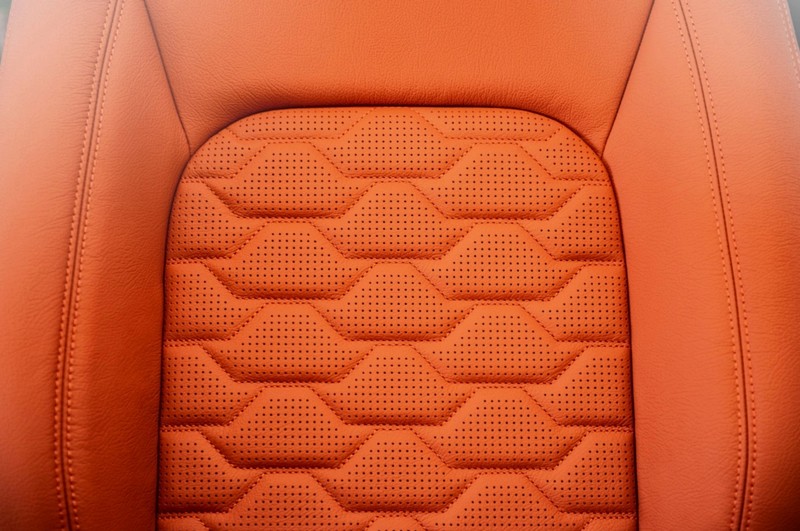 Project Kahn Comfort Leather Interior - Volcanic Orange for 2020+ Defender 90 - Image 5