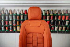 Project Kahn Comfort Leather Interior - Volcanic Orange for 2020+ Defender 90 - Image 3
