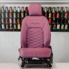 Project Kahn Comfort Leather Interior - Volcanic Pink for 2020+ Defender 110