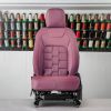 Project Kahn Comfort Leather Interior - Volcanic Pink for 2020+ Defender 110