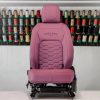 Project Kahn Comfort Leather Interior - Volcanic Pink for 2020+ Defender 90