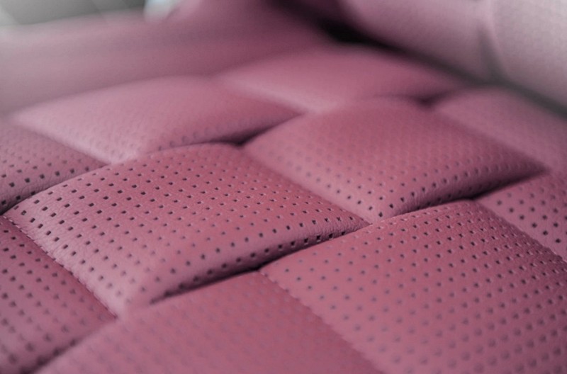 Project Kahn Comfort Leather Interior - Volcanic Pink for 2020+ Defender 90 - Image 6