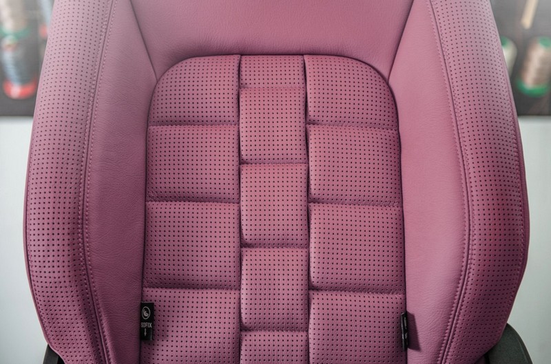 Project Kahn Comfort Leather Interior - Volcanic Pink for 2020+ Defender 90 - Image 5