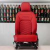 Project Kahn Comfort Leather Interior - Volcanic Red for 2020+ Defender 110