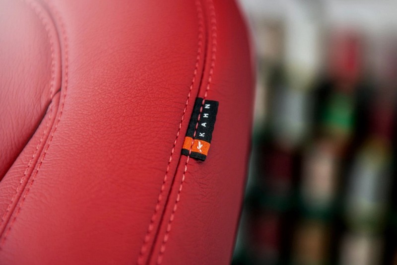 Project Kahn Comfort Leather Interior Volcanic Red - Clam Shell Design for 2020+ Defender 130 - Image 5