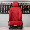 Project Kahn Comfort Leather Interior - Volcanic Red for 2020+ Defender 90