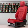 Project Kahn Comfort Leather Interior - Volcanic Red for 2020+ Defender 90 - Image 2