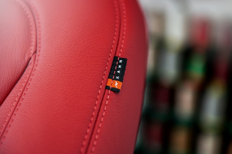 Project Kahn Comfort Leather Interior - Volcanic Red for 2020+ Defender 90 - Image 3