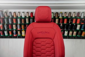 Project Kahn Comfort Leather Interior - Volcanic Red for 2020+ Defender 90 - Image 4