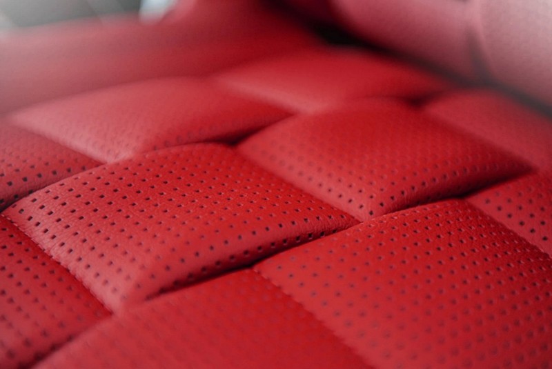 Project Kahn Comfort Leather Interior - Volcanic Red for 2020+ Defender 90 - Image 6