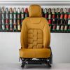 Project Kahn Comfort Leather Interior - Volcanic Yellow for 2020+ Defender 90