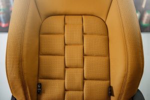 Project Kahn Comfort Leather Interior - Volcanic Yellow for 2020+ Defender 90 - Image 5