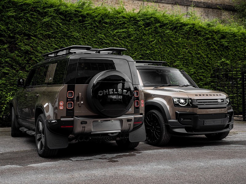 Project Kahn Quad Exhaust System for 2020+ Defender 110 5.0 V8 Petrol - Image 4