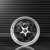 Project Kahn Rostyle Inspired RS-Forged Alloy Wheels - 9x18" RS-Forged Matt Black / Diamond Cut for Defender 90/110 - Image 6