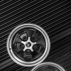Project Kahn Rostyle Inspired RS-Forged Alloy Wheels - 9x18" RS-Forged Matt Black / Diamond Cut for Defender 90/110 - Image 5