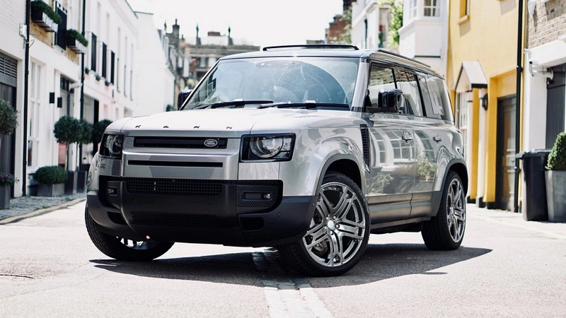 Project Kahn RS600 Light Alloy Wheels - 9.5x23" Hyper Silver for 2020+ Defender 90/110/130 - Image 2