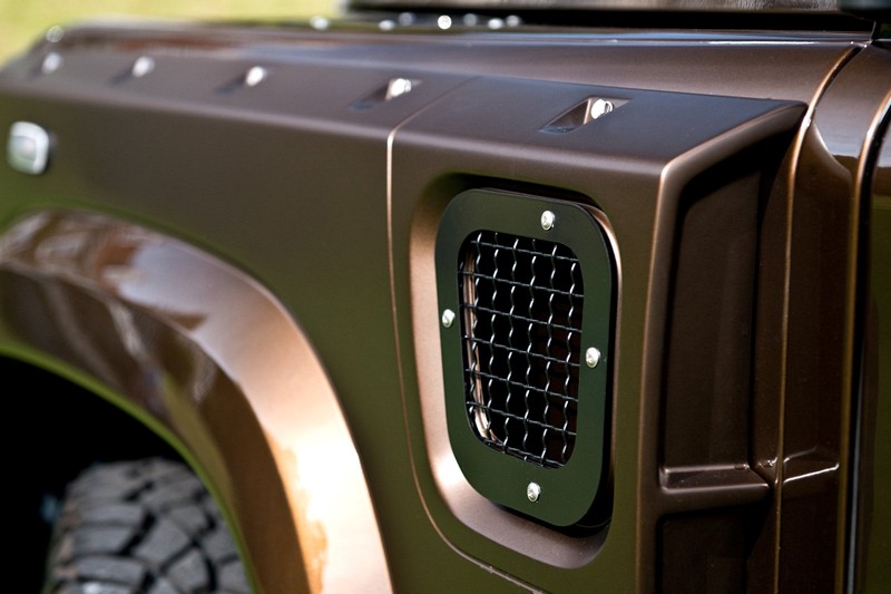 Project Kahn Side Vents with Stainless Steel Mesh (Pair) for Defender 90/110 - Image 2