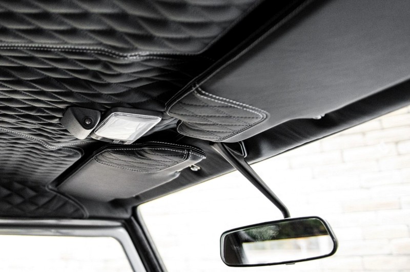 Project Kahn Sunvisors Re-Upholstered in Leather for Defender 90/110 - Image 3