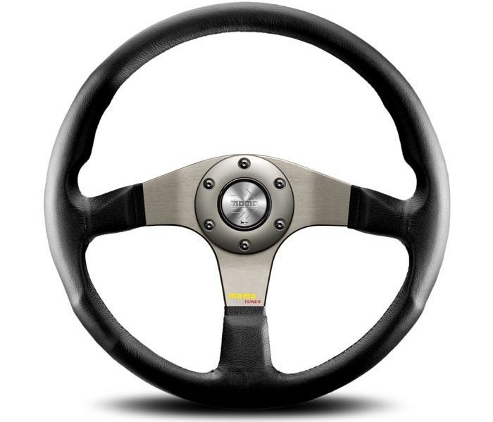 MOMO Tuner Silver Steering Wheel for Defender