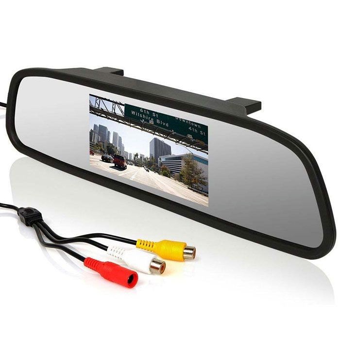Optimill Rear View Camera Mirror Monitor for Defender 90/110/130