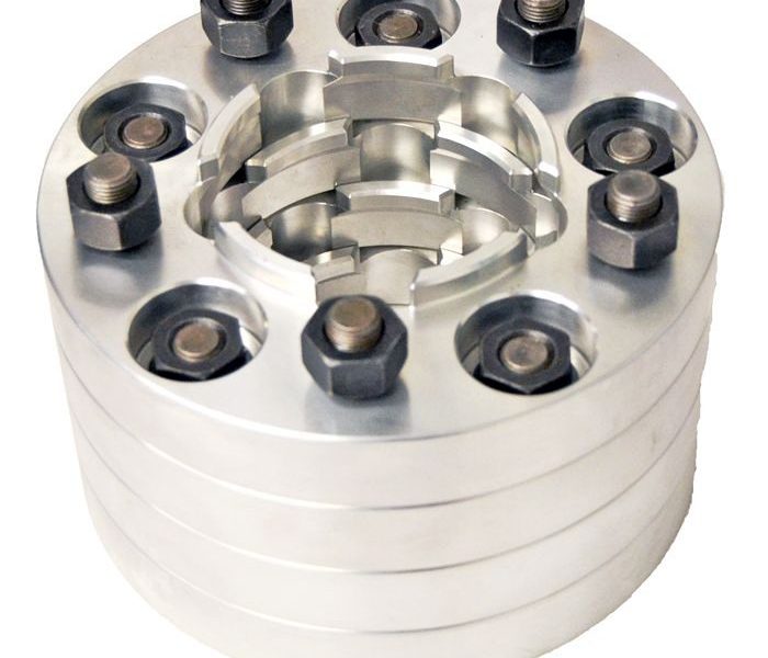 Optimill Wheel Spacers 30mm Raw for Defender 90/110/130