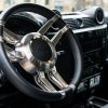 Project Kahn Aluminum Billet Steering Wheel (Brushed Satin) for Defender 90/110 - Image 2