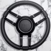 Project Kahn Bespoke Double 3-Spoke Steering Wheel for Defender 90/110