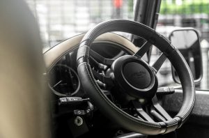 Project Kahn Bespoke Double 3-Spoke Steering Wheel for Defender 90/110 - Image 4
