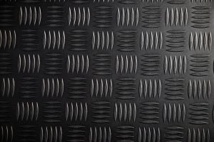 Project Kahn Chequered Rubber Floor Mats for Defender 110 - Image 4