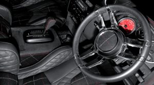 Project Kahn Double 3-Spoke Steering Wheel - Chrome Finish for Defender 90/110 - Image 6