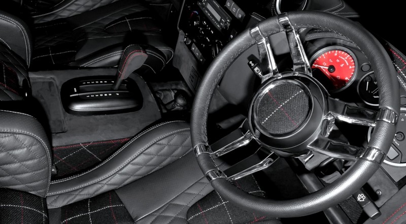 Project Kahn Double 3-Spoke Steering Wheel - Chrome Finish for Defender 90/110 - Image 6