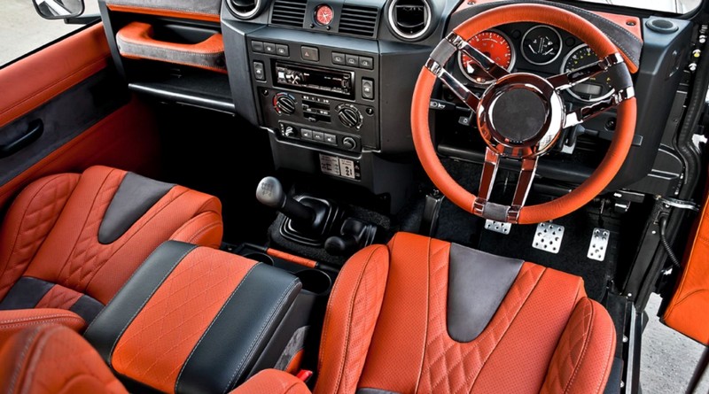 Project Kahn Double 3-Spoke Steering Wheel - Chrome Finish for Defender 90/110 - Image 7