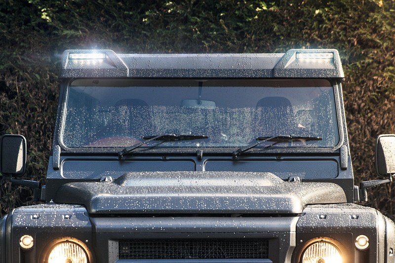 Metall-Auto-Scheinwerfer-Schutznetz für Land Rover Defender 90 110