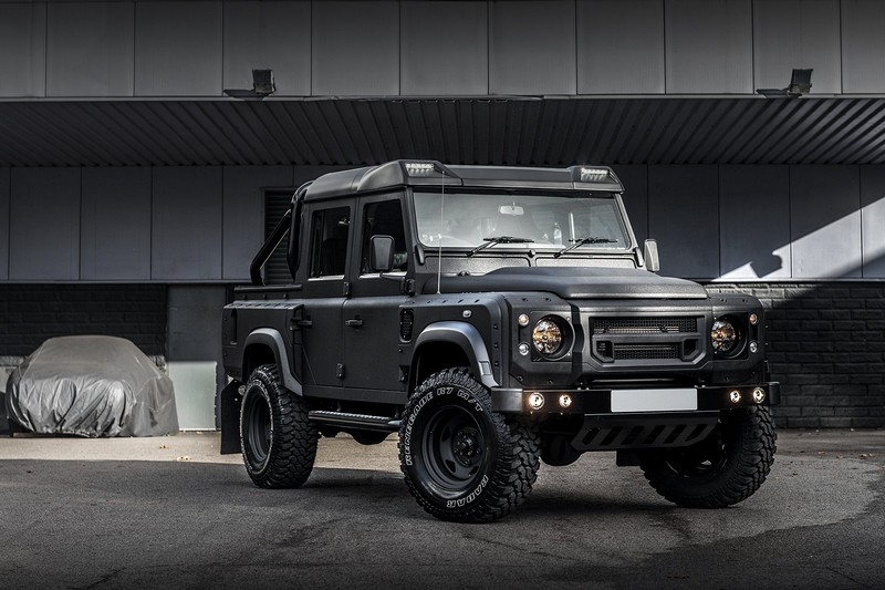 Project Kahn Front Roof Shield with Integrated LED Lights for Defender 90/110 - Image 3