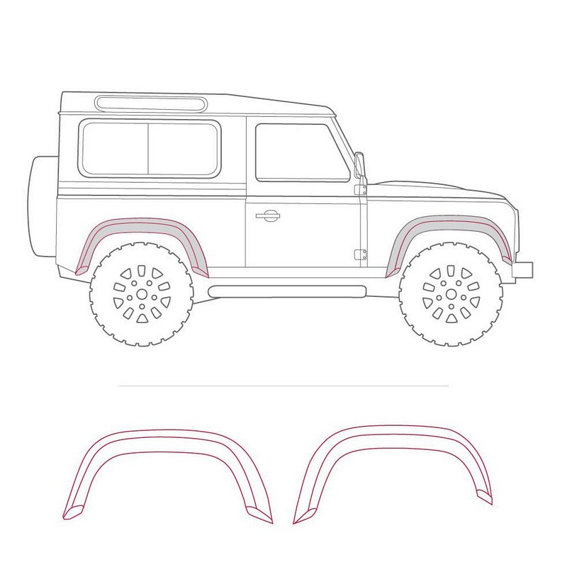 Project Kahn Heritage Tailored Conversion for Defender 110 - Image 2